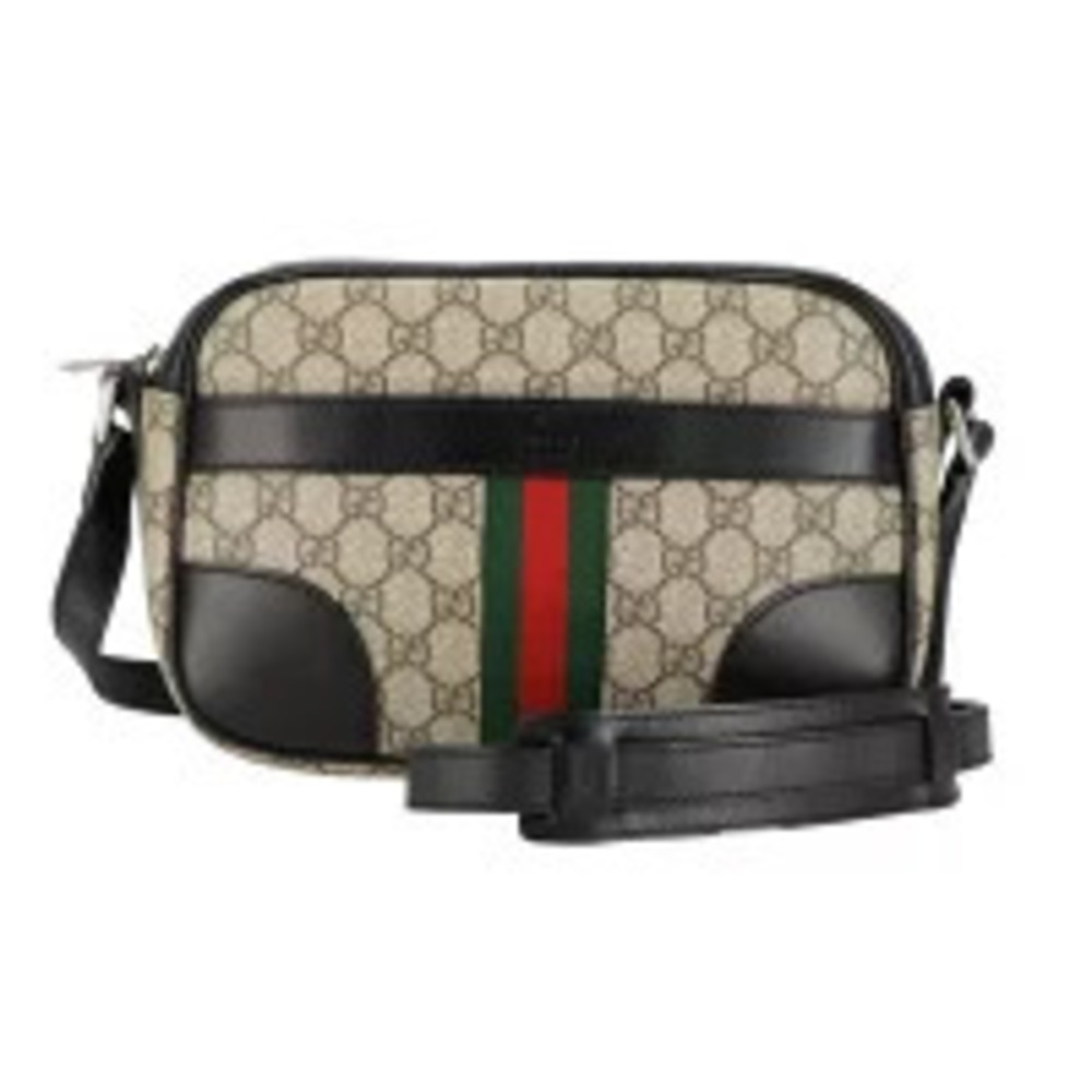 GUCCI Sherry GG Supreme Shoulder Bag AB